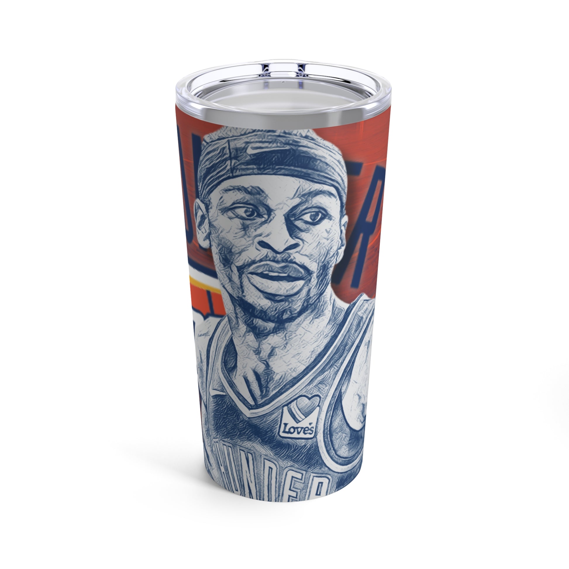 OKC Thunder 2 Shai Gilgeous-Alexander Tumbler 20oz fron