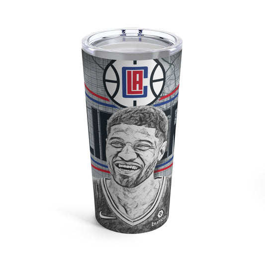 LA Clippers 13 Paul George Tumbler 20oz