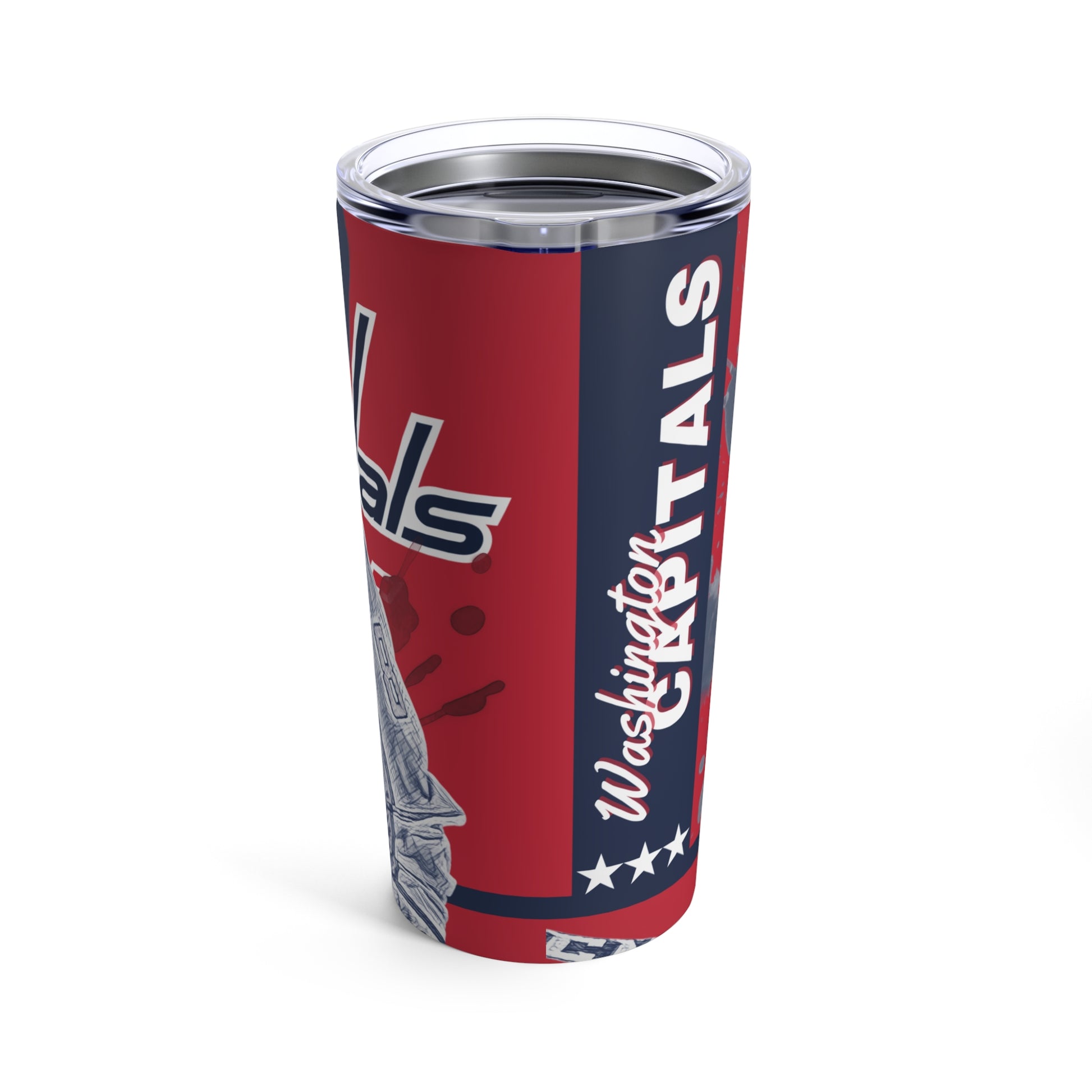 WASHINGTON CAPITALS 8 ALEXANDER OVECHKIN Tumbler 20oz back