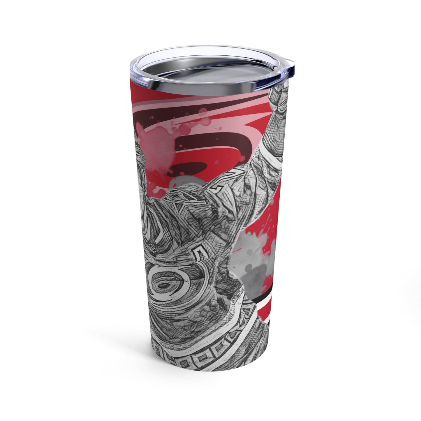 CAROLINA HURRICANES 20 SEBASTIAN AHO Tumbler 20oz right