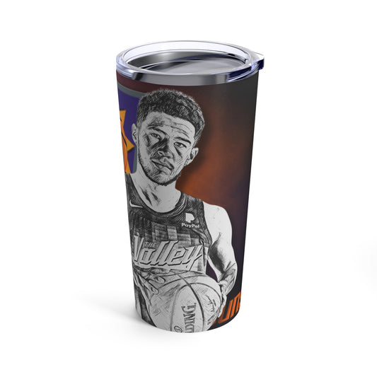 Pheonix Suns 1 Devin Booker Tumbler 20oz