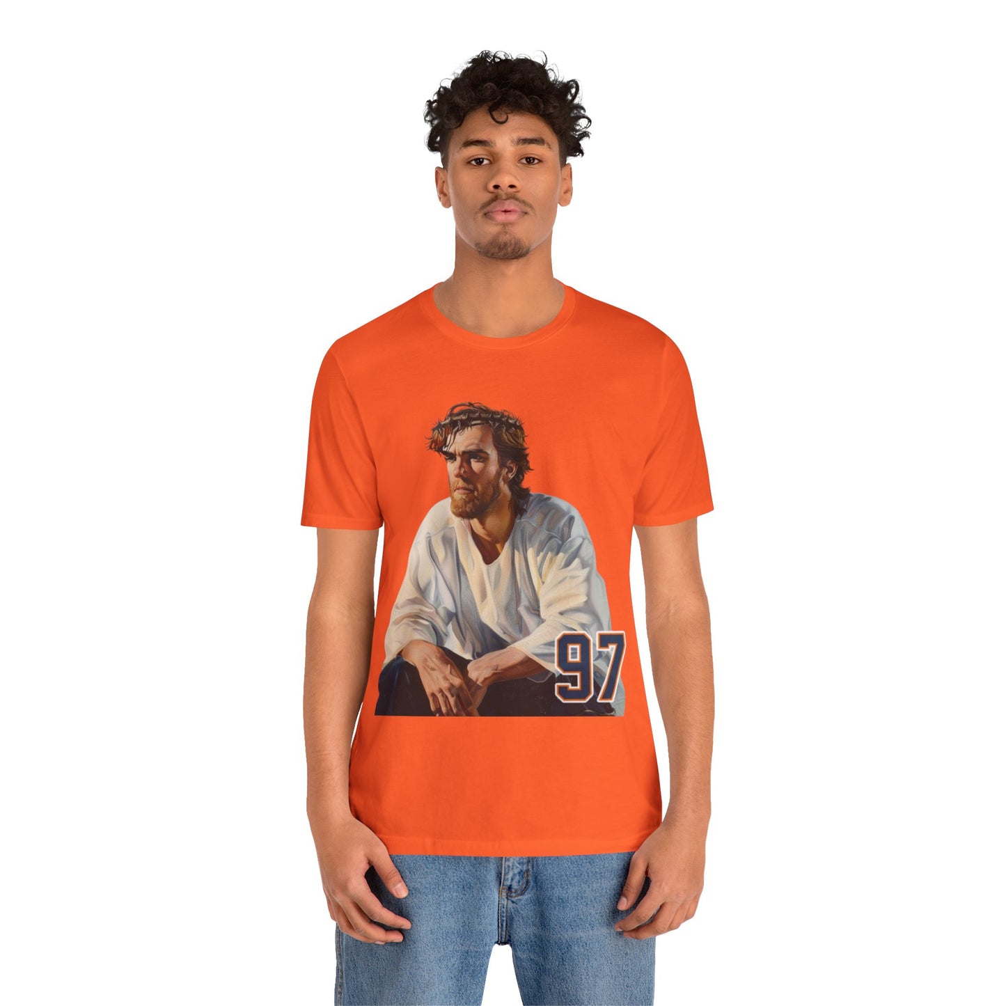 Edmonton Oilers McJesus Graphic Tee