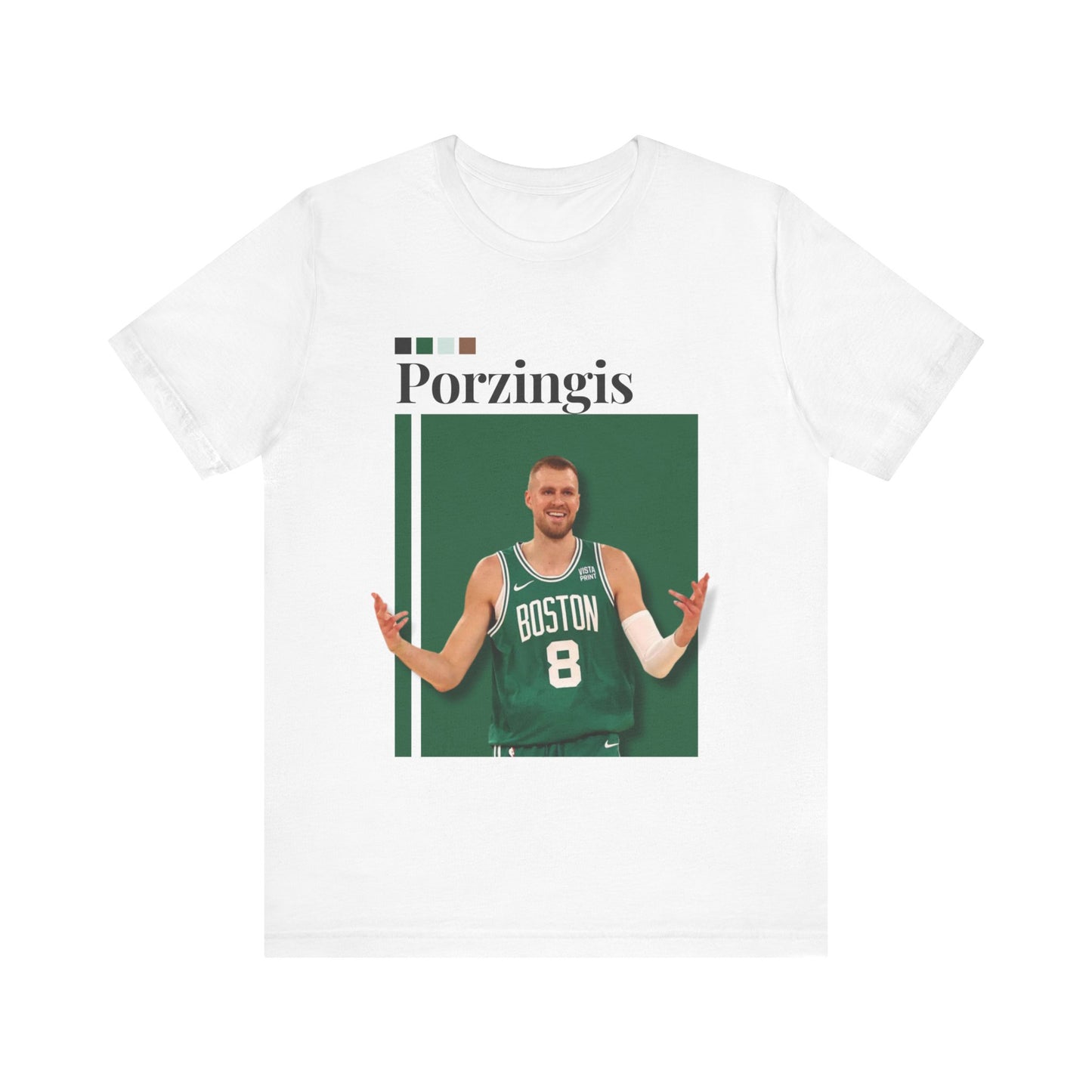 NBA All-Star Kristaps Porzingis Graphic Streetwear Tee