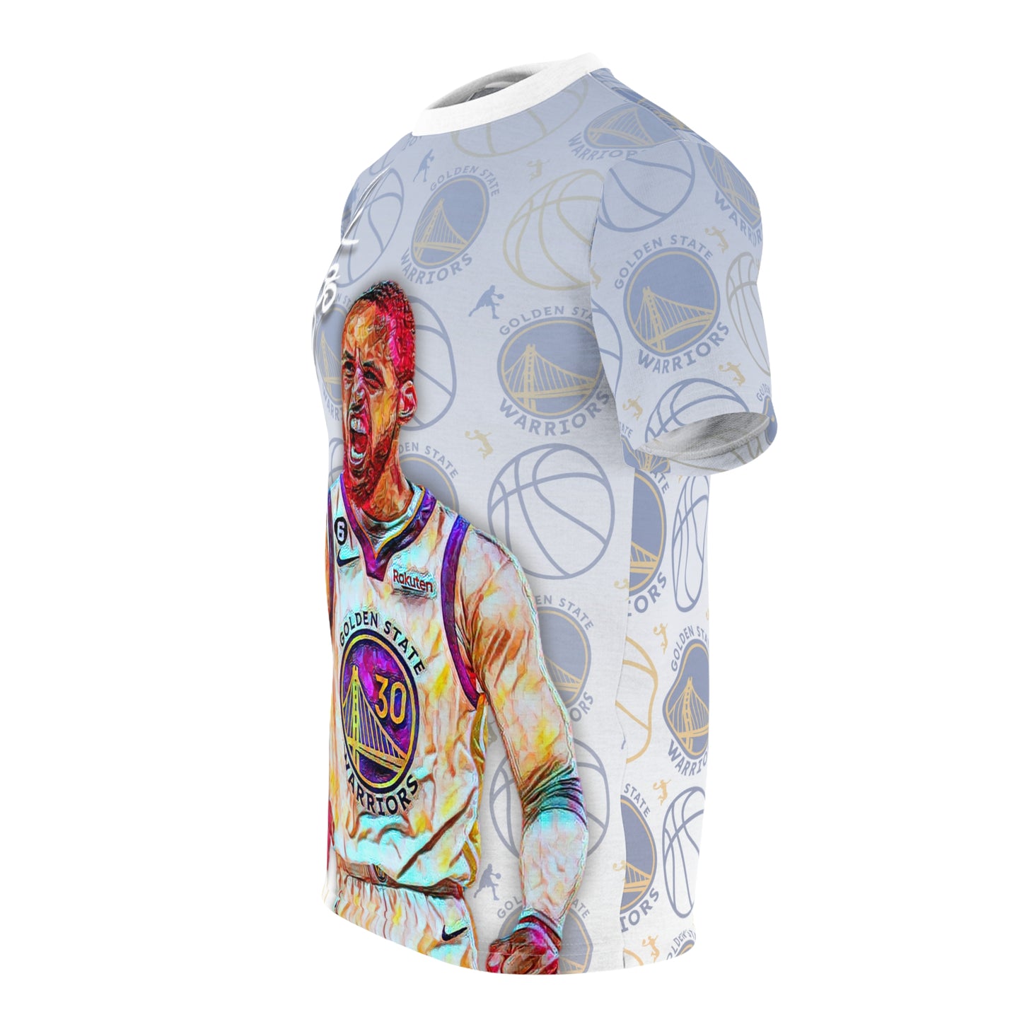 NBA All-Star Steph Curry AOP Graphic Streetwear Tee