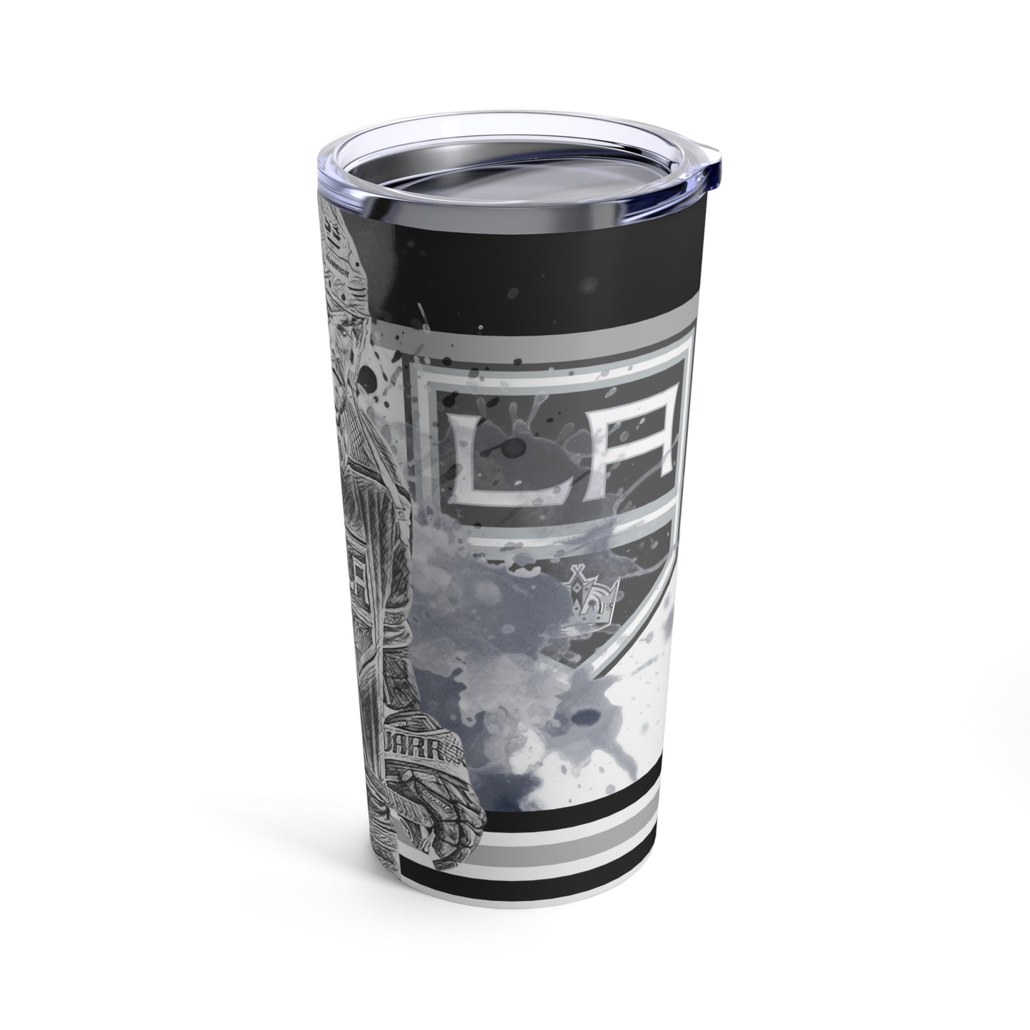 LOS ANGELES KINGS 33 Viktor Arvidsson Tumbler 20oz right