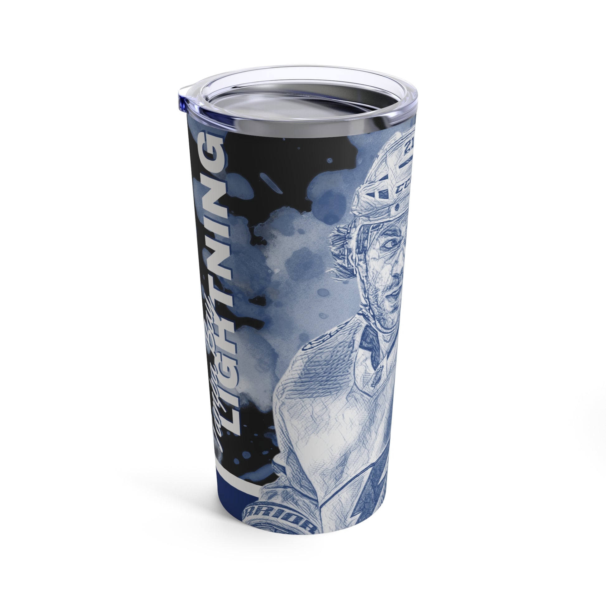 TAMPA BAY LIGHTNING BRAYDEN POINT Tumbler 20oz left