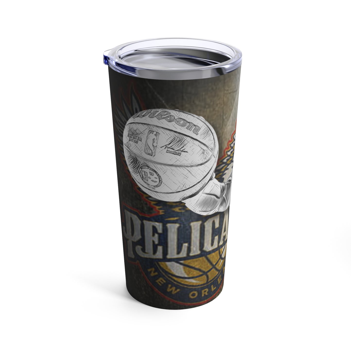 New Orleans Pelicans 17 Jonas Valanciunas Tumbler 20oz