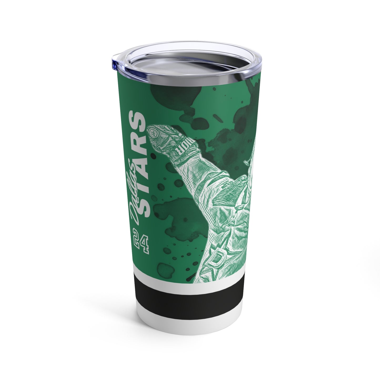 DALLAS STARS 24 ROOPE HINTZ Tumbler 20oz left