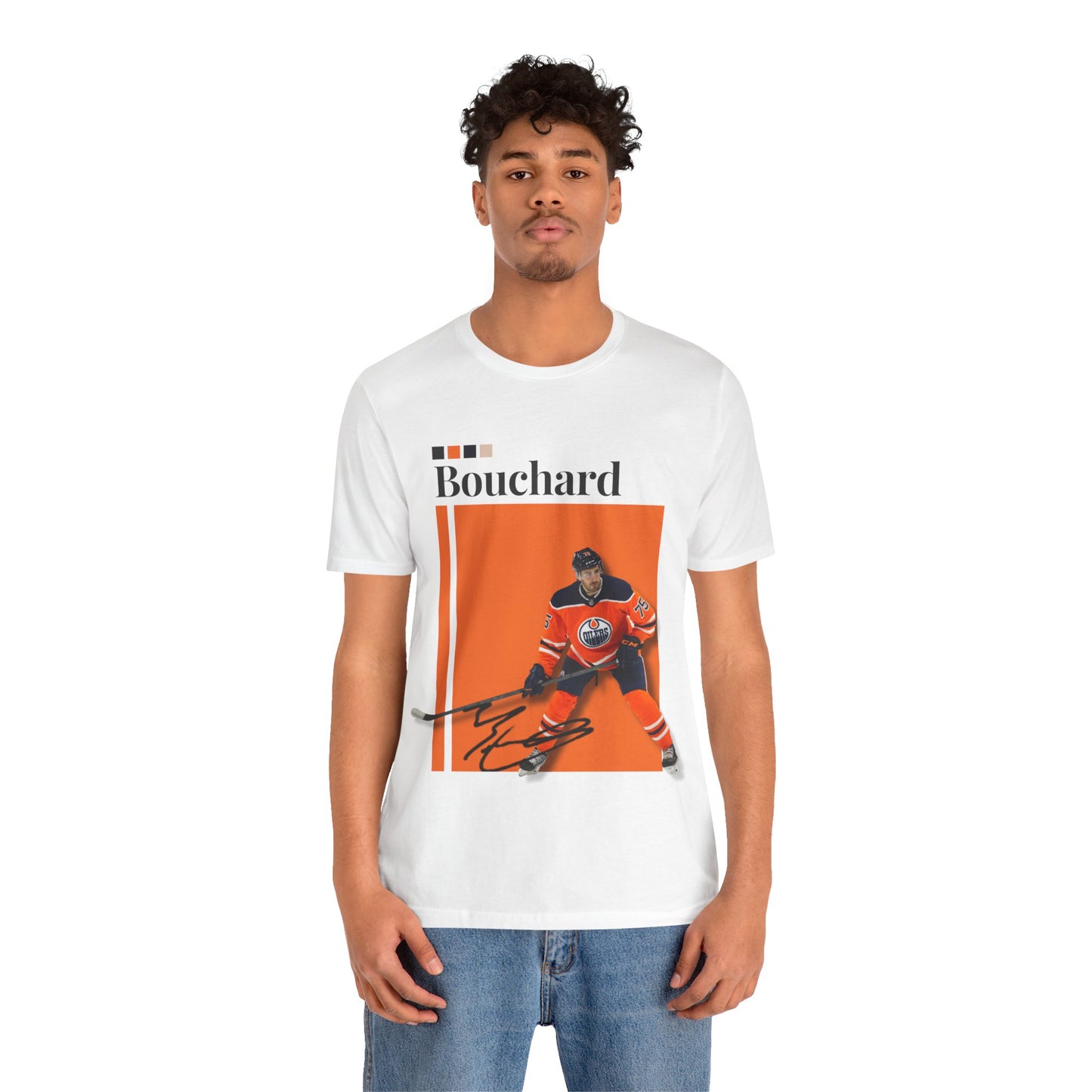 NHL All-Star Evan Bouchard Graphic Streetwear Tee