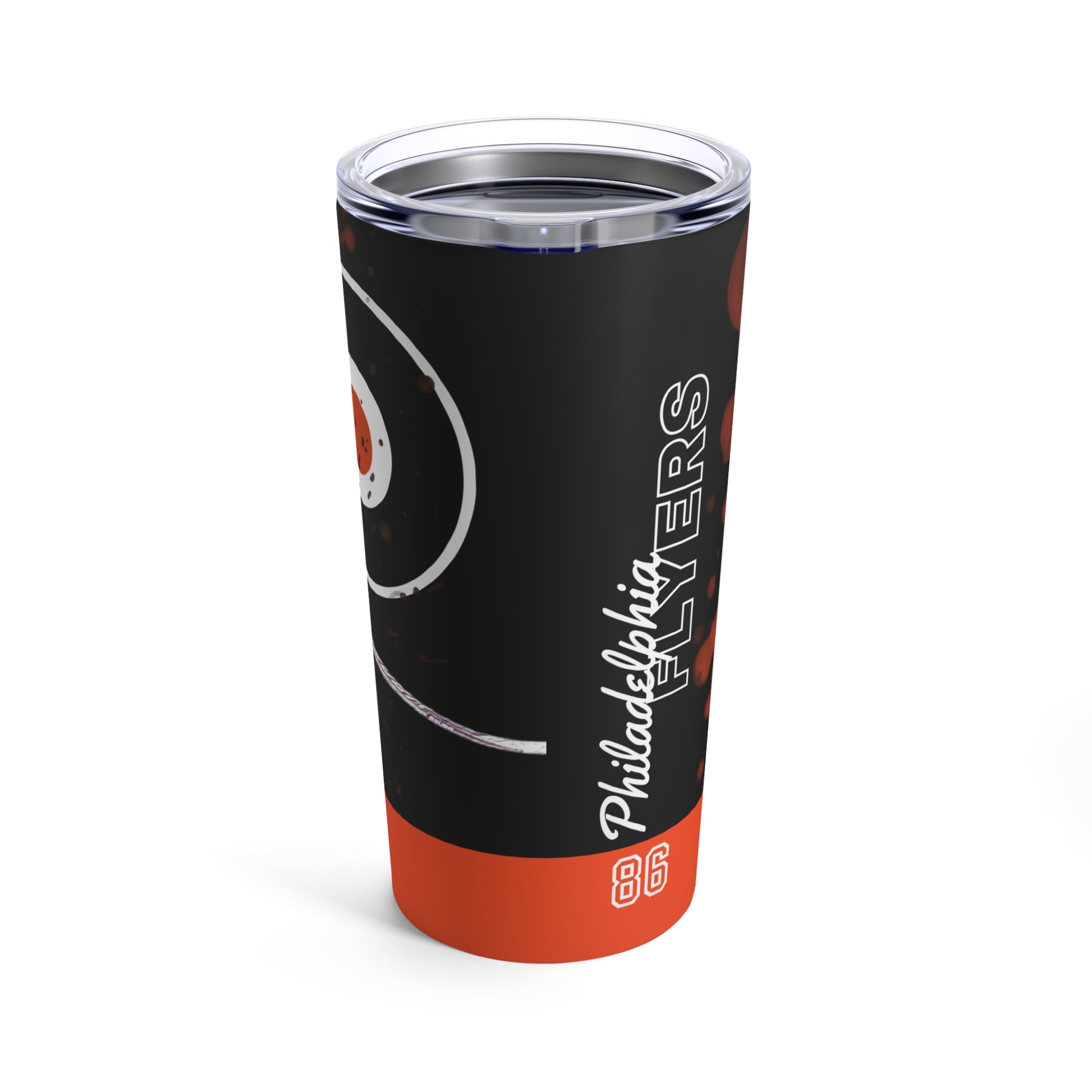 PHILADELPHIA FLYERS 86 JOEL FARABEE Tumbler 20oz back