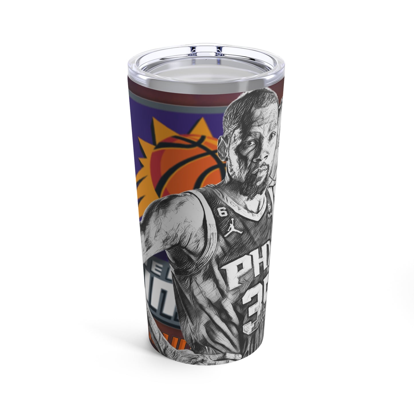 Phoenix Suns 35 Kevin Durant Tumbler 20oz