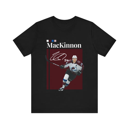 NHL All-Star Nathan MacKinnon Graphic Streetwear Tee black