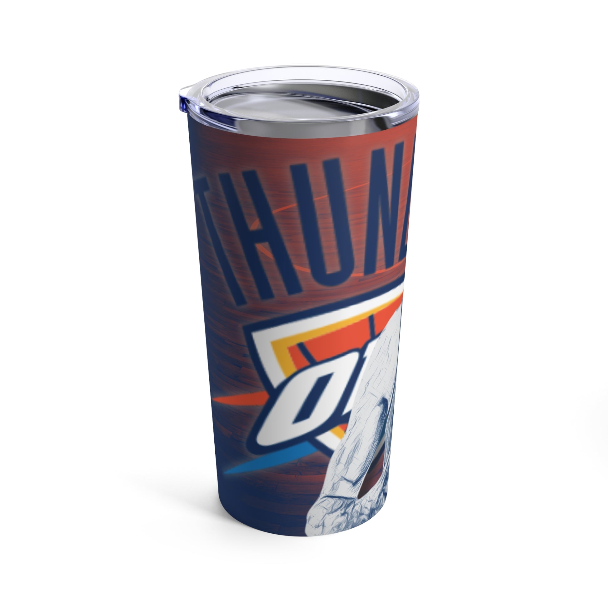 OKC Thunder 7 Chet Holmgren Tumbler 20oz left