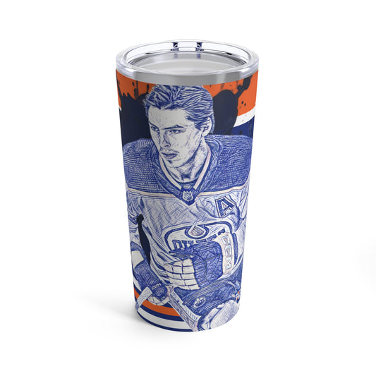 Edmonton Oilers 93 RYAN NUGENT-HOPKINS Tumbler 20oz front