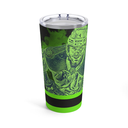 DALLAS STARS 4 MIRO HEISKANEN Tumbler 20oz front