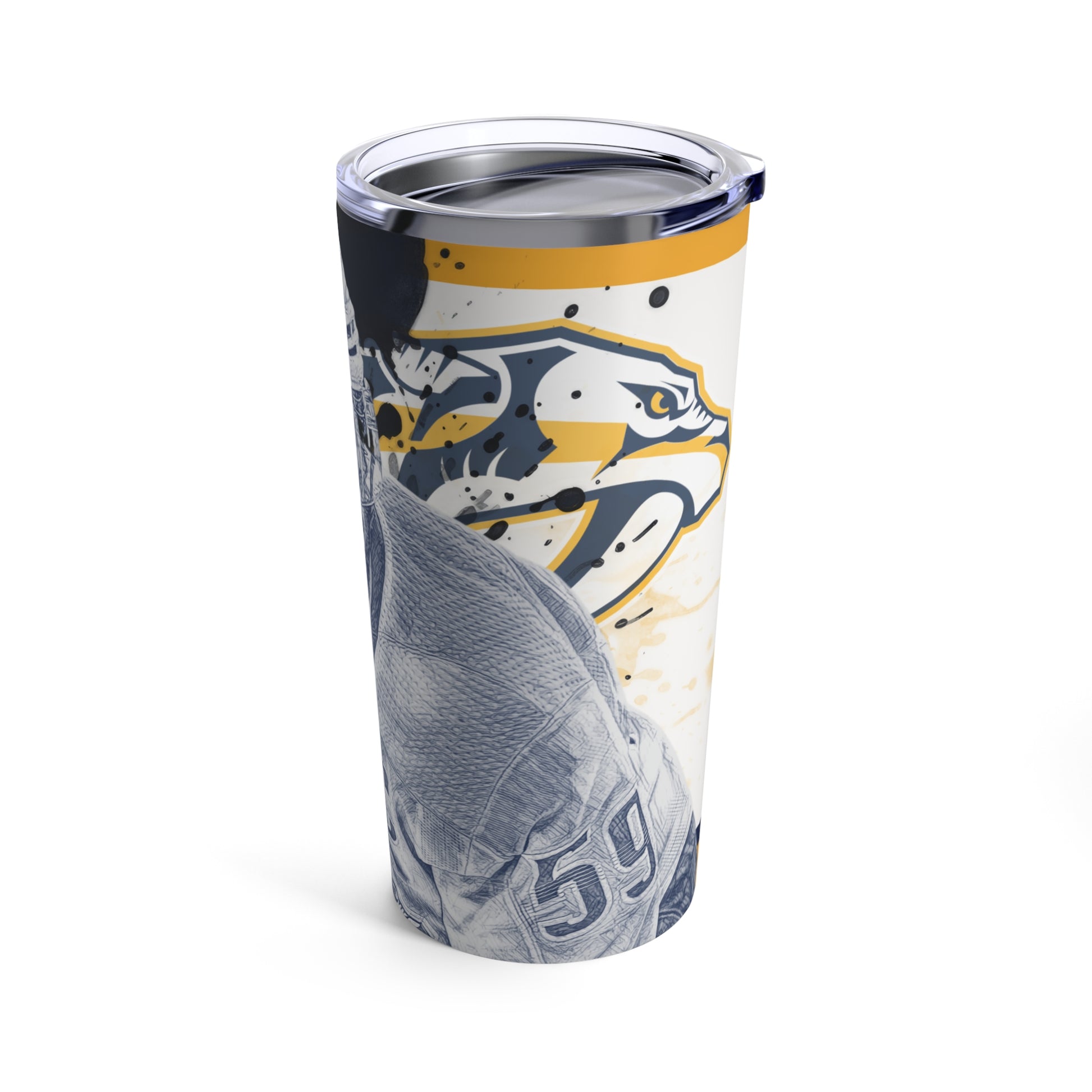 NASHVILLE PREDATORS 59 ROMAN JOSI Tumbler 20oz right