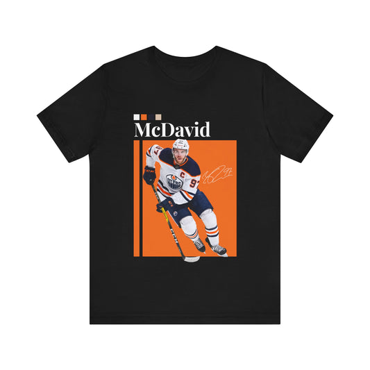 NHL All-Star Connor McDavid Graphic Streetwear Tee front black