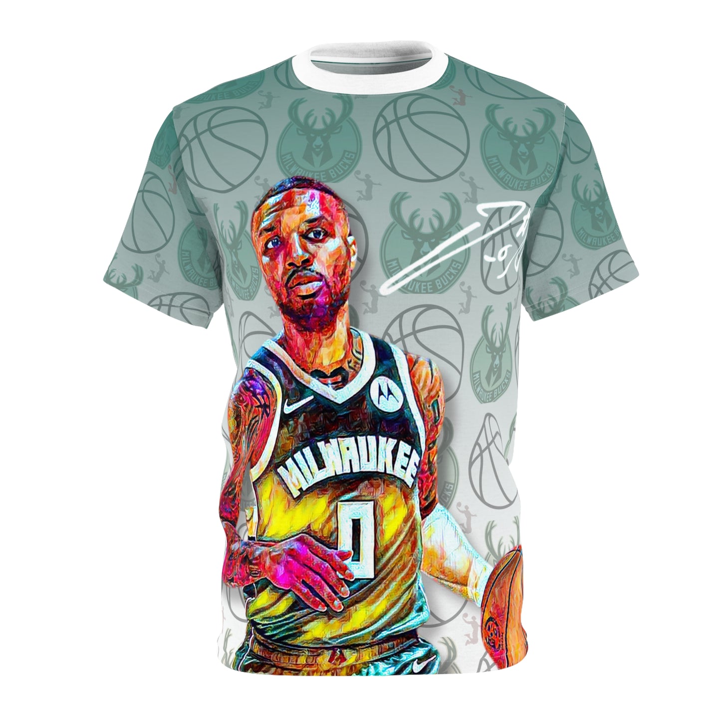 NBA All-Star Damian Lillard AOP Graphic Tee