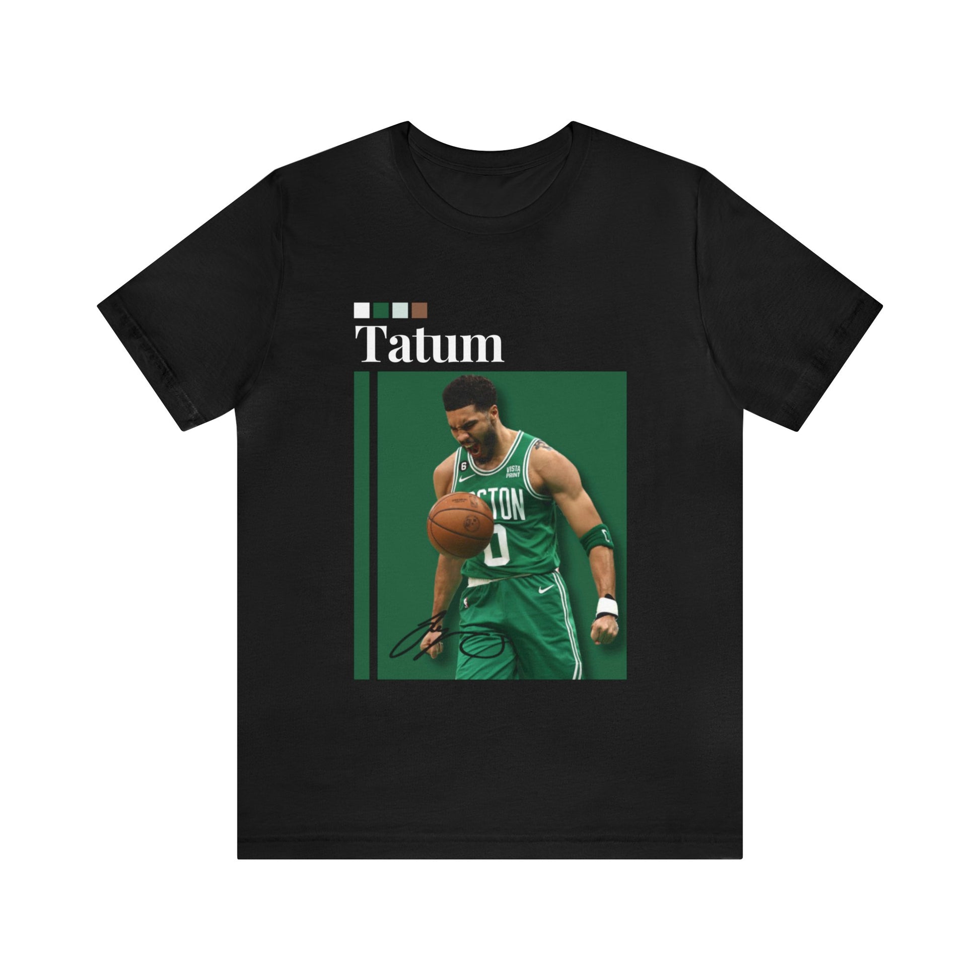 NBA All-Star Jayson Tatum Graphic Streetwear Tee black