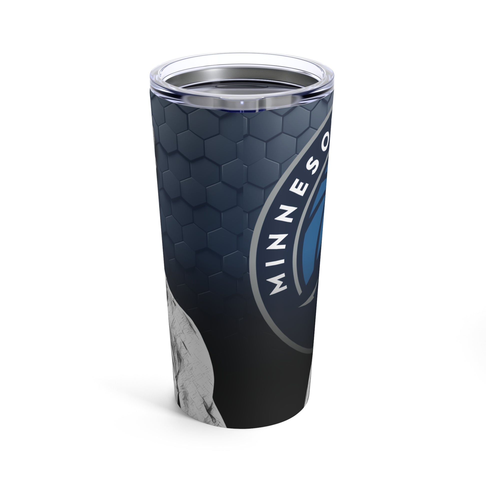 Minnesota Timberwolves 5 Anthony Edwards Tumbler 20oz back