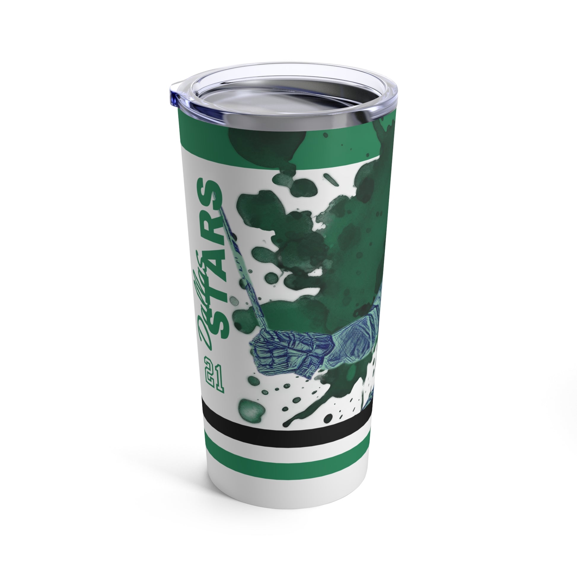 DALLAS STARS 21 JASON ROBERTSON Tumbler 20oz left