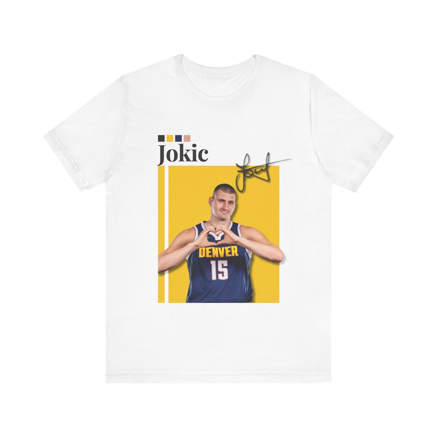 All-Star Nikola Jokić Graphic Streetwear Tee