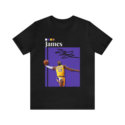 NBA All-Star Lebron James Graphic Streetwear Tee black