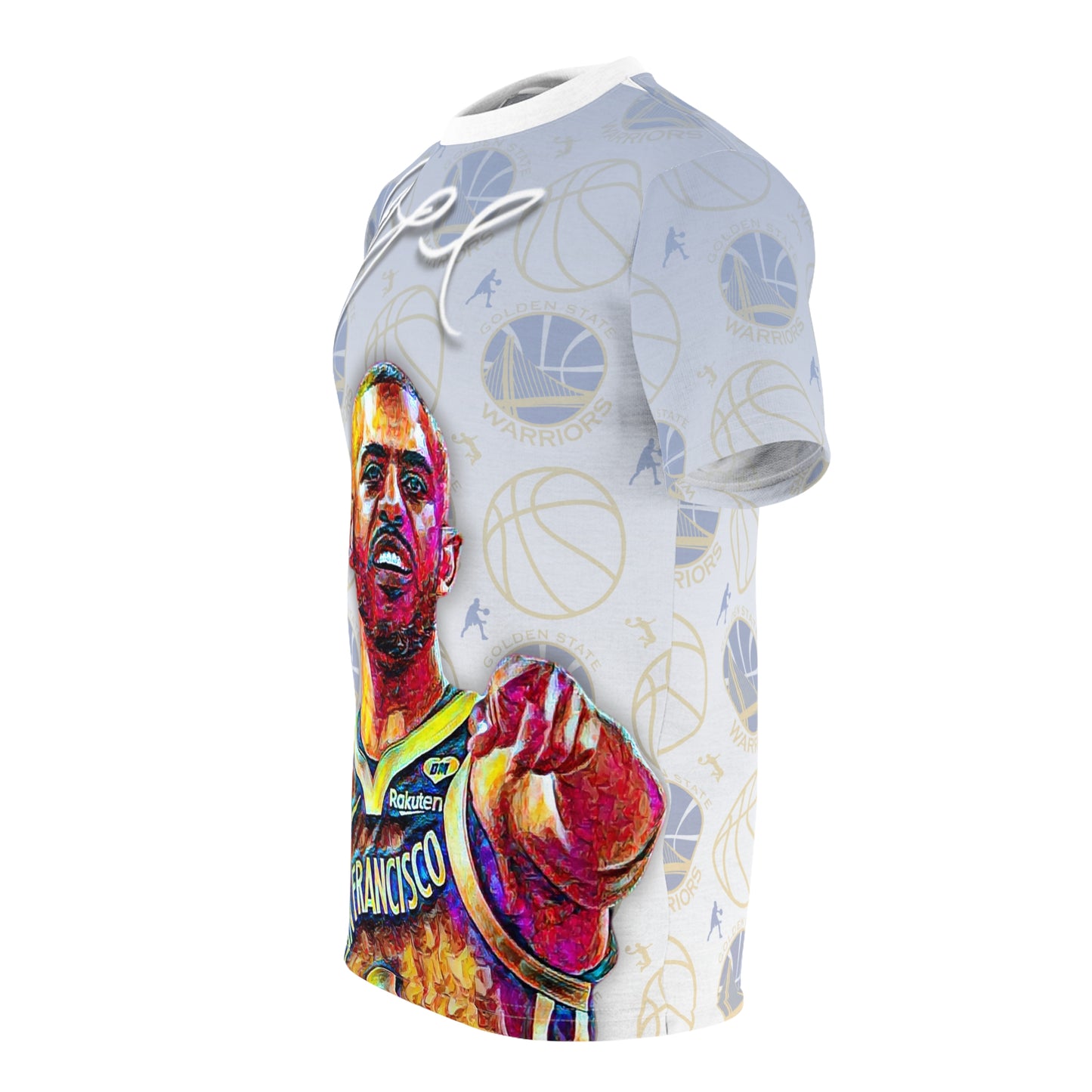 NBA All-Star Chris Paul AOP Graphic Streetwear Tee left