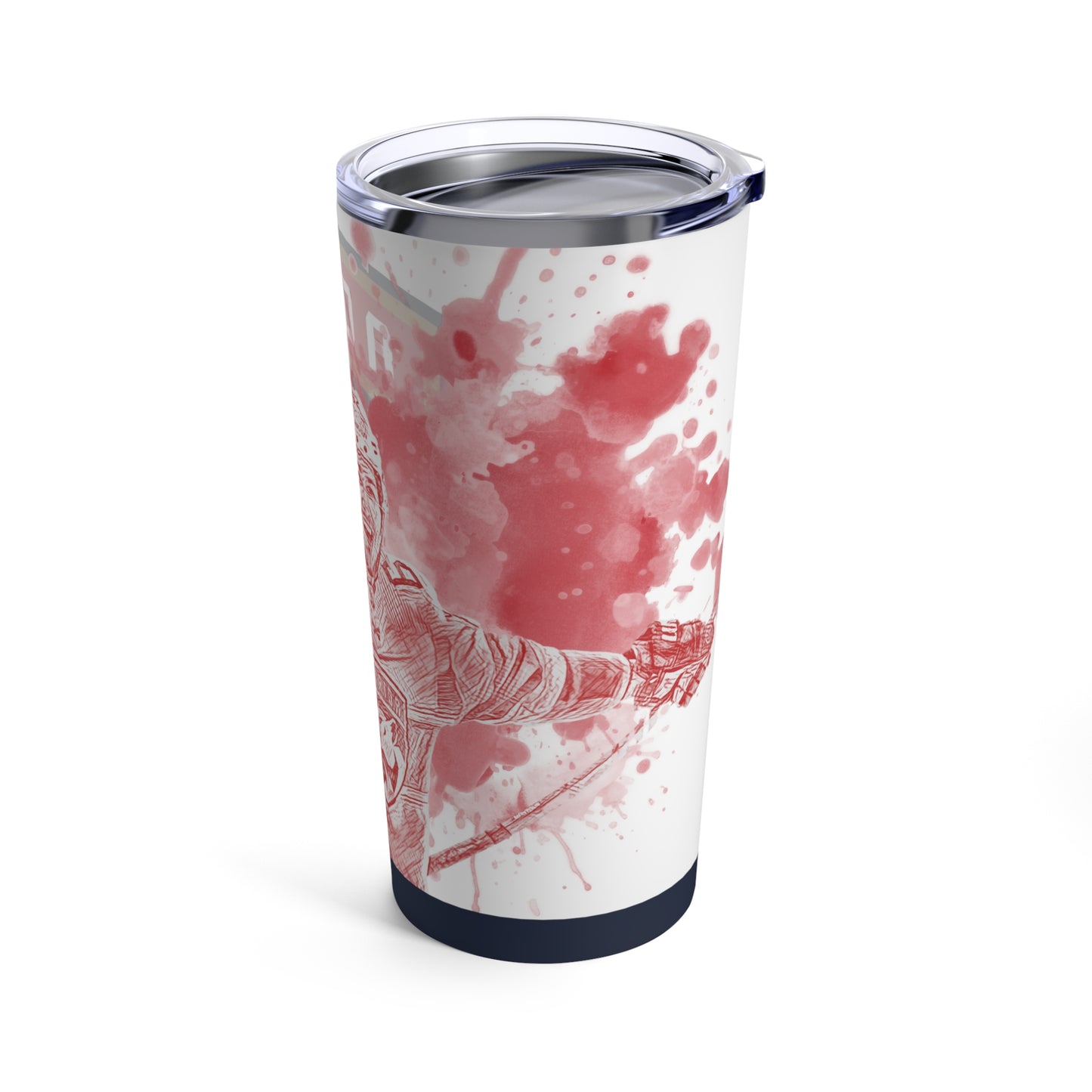 FLORIDA PANTHERS 62 BRANDON MONTOUR Tumbler 20oz right