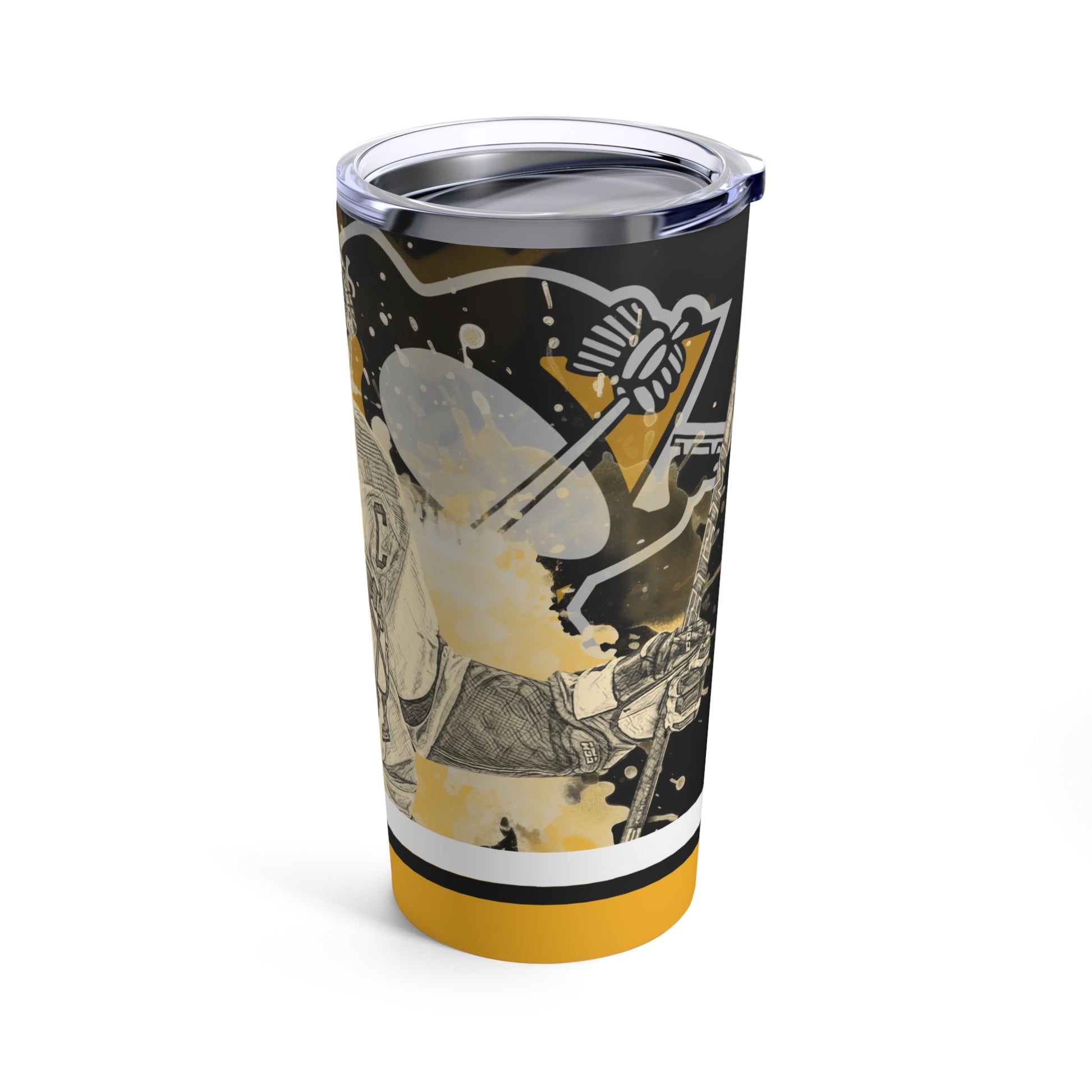 PITTSBURGH PENGUINS 87 SIDNEY CROSBY Tumbler 20oz right