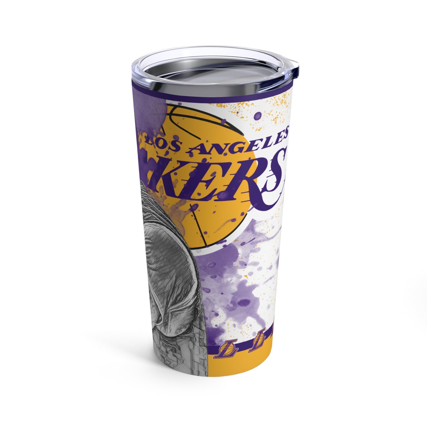 LOS ANGELES LAKERS 3 ANTHONY DAVIS Tumbler 20oz right