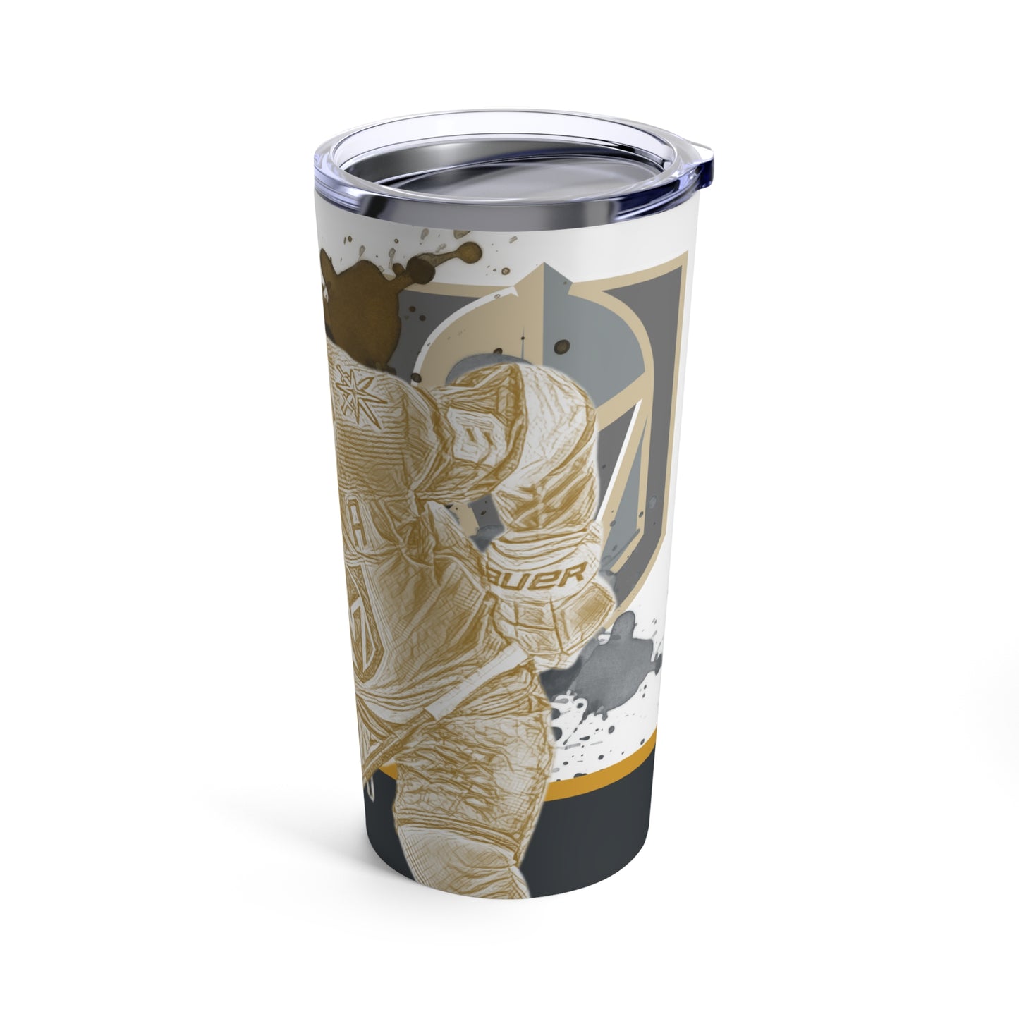 VEGAS GOLDEN KNIGHTS 9 JACK EICHEL Tumbler 20oz right