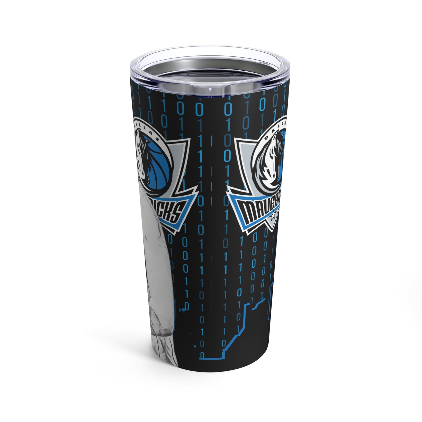 Dallas Mavericks 77 Luka Doncic Tumbler 20oz