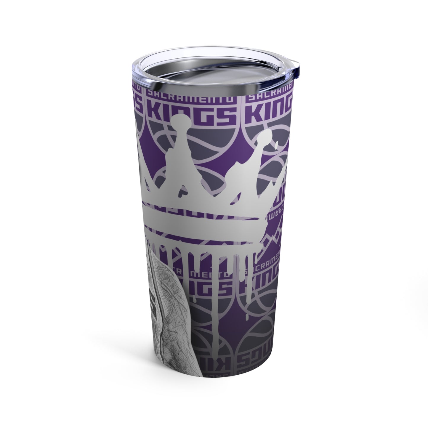 Sacramento Kings 10 Domantas Sabonis Tumbler 20oz