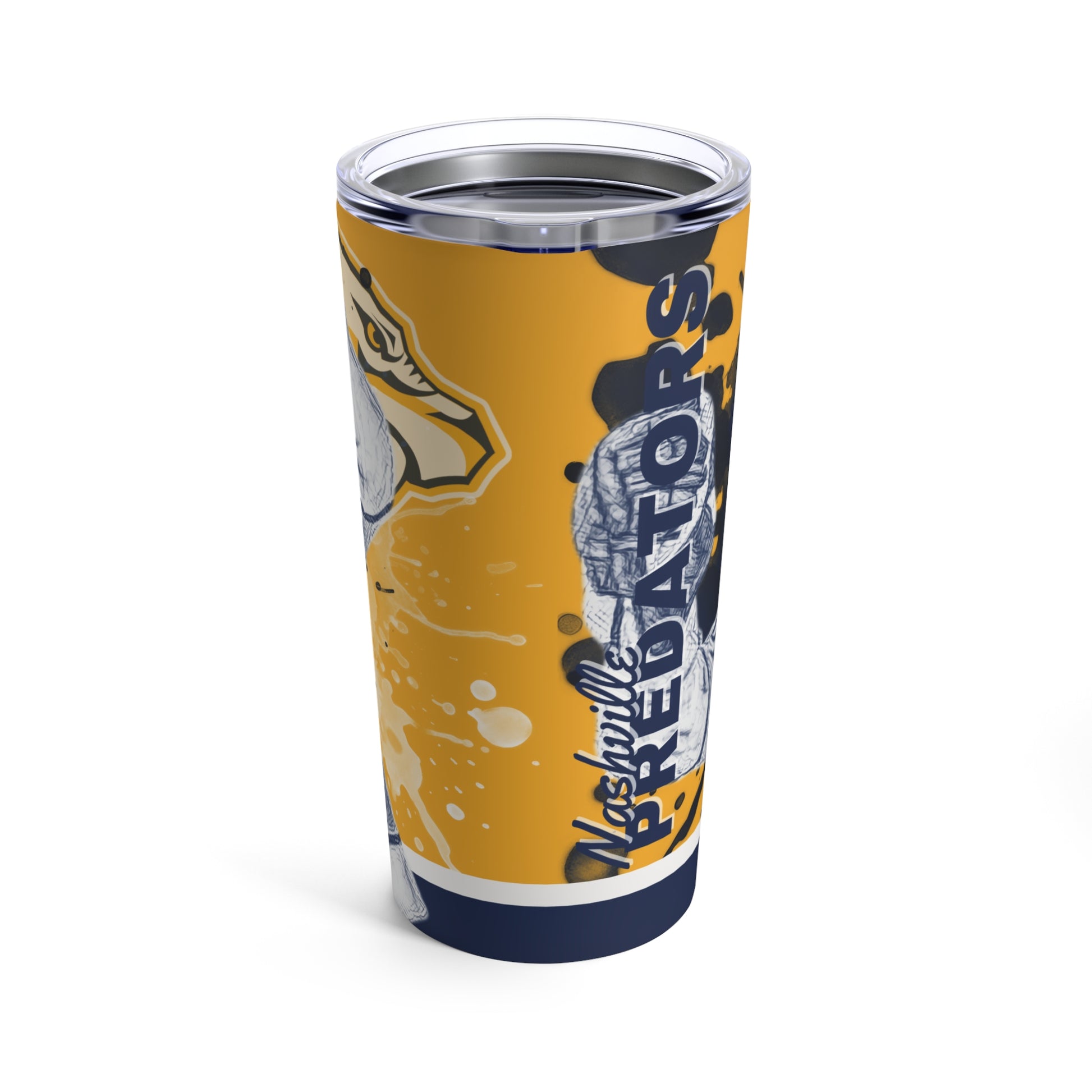 NASHVILLE PREDATORS 90 RYAN O'REILLY Tumbler 20oz back