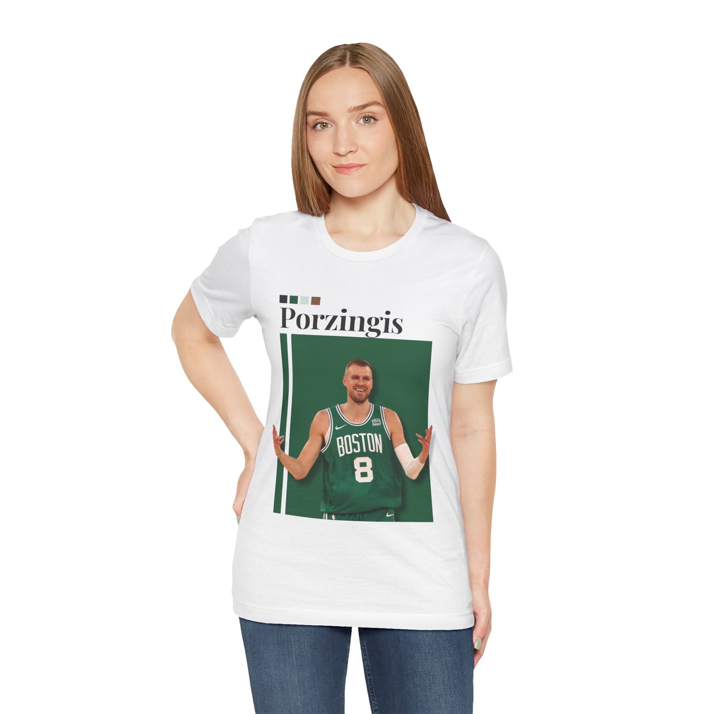 NBA All-Star Kristaps Porzingis Graphic Streetwear Tee