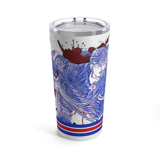 NEW YORK RANGER 20 CHRIS KREIDER Tumbler 20oz front