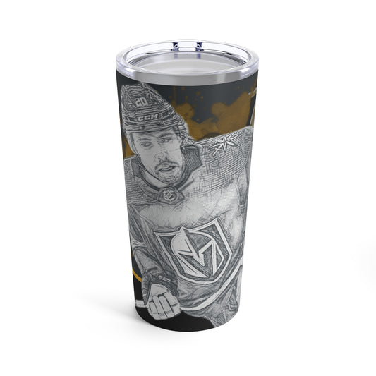 Vegas Golden Knights 20 CHANDLER STEPHENSON Tumbler 20oz front