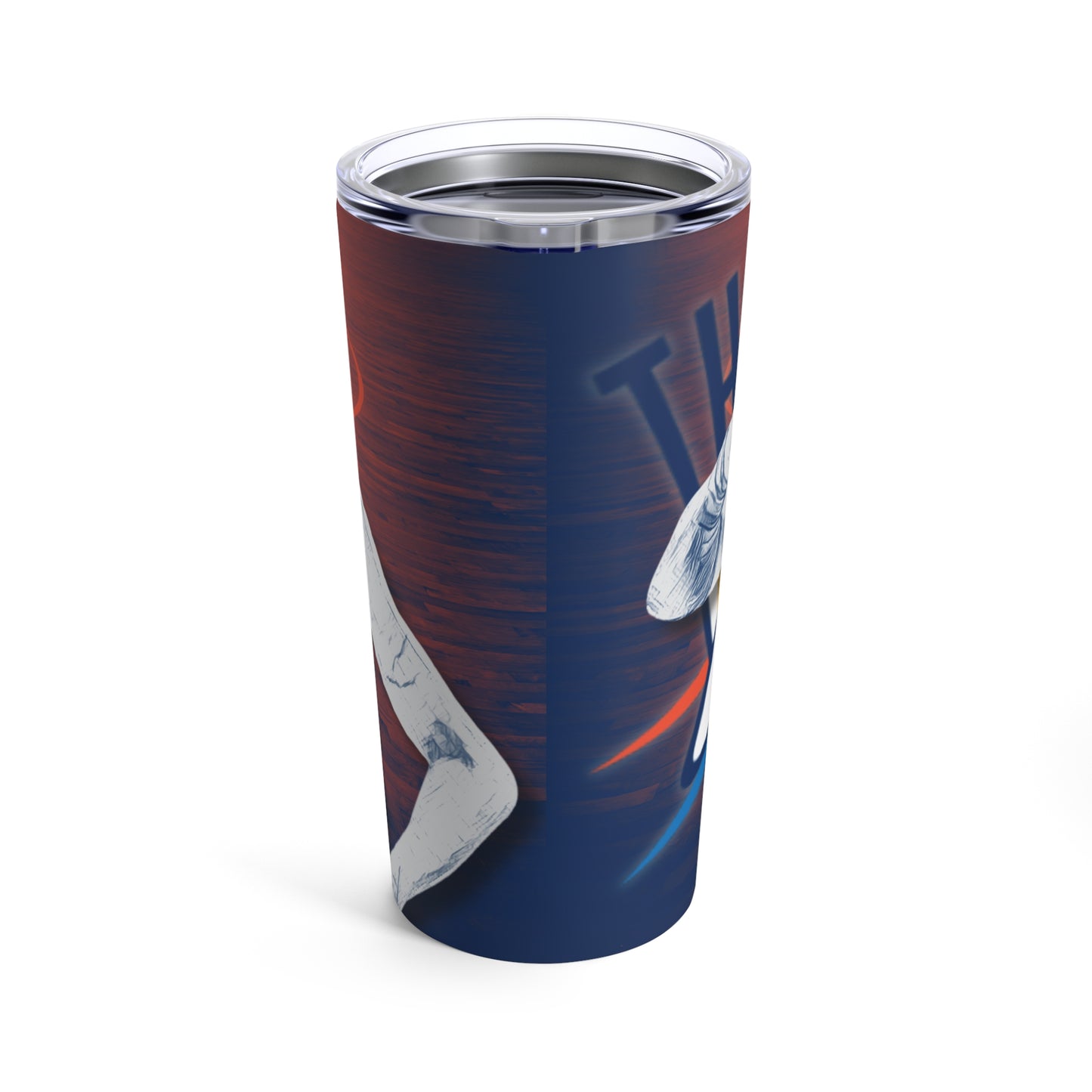 OKC Thunder 8 Jalen Williams Tumbler 20oz back