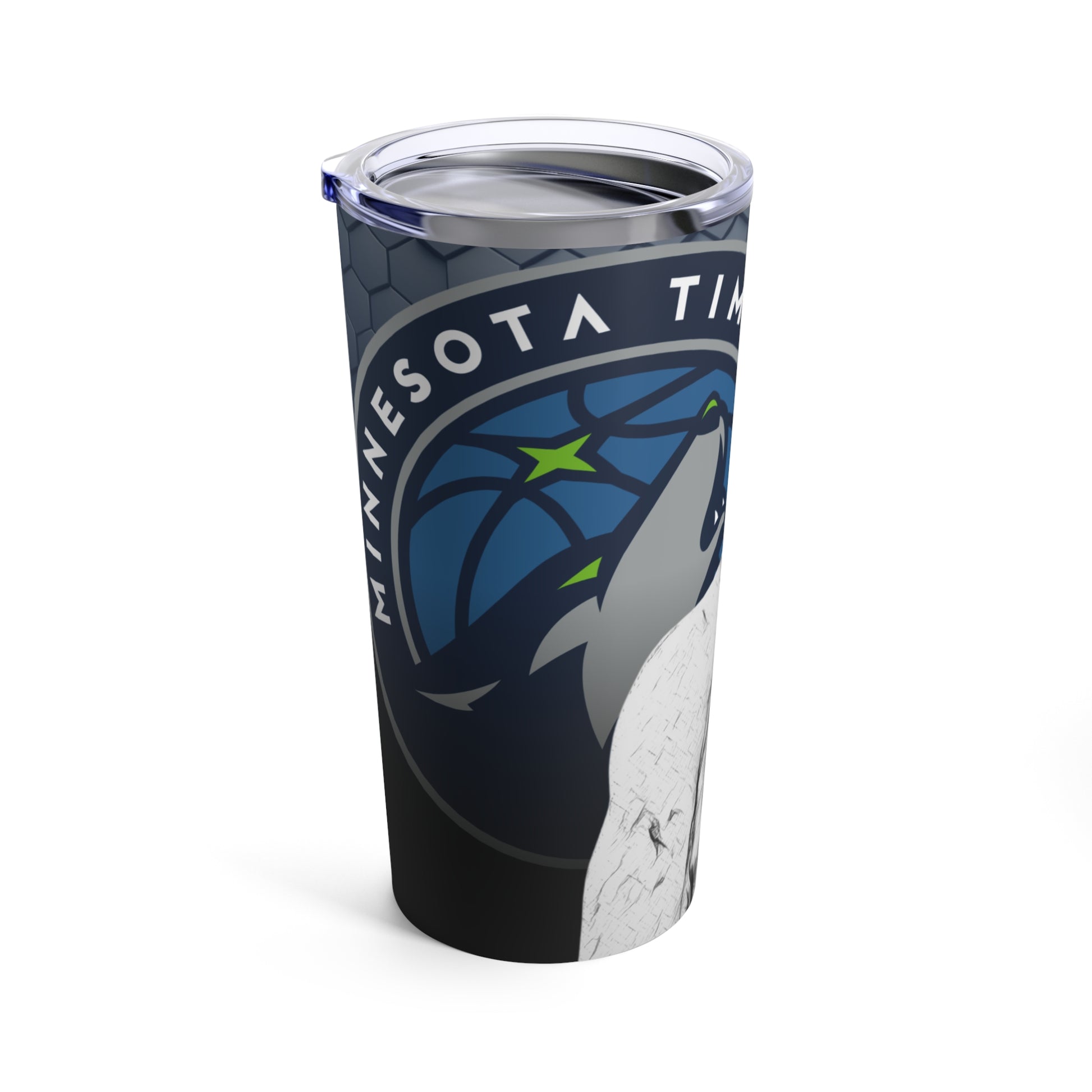 Minnesota Timberwolves 32 Karl-Anthony Towns Tumbler 20oz right