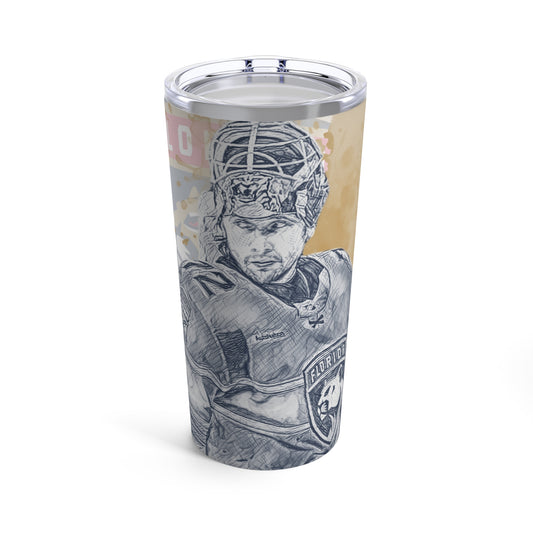 FLORIDA PANTHERS 72 SERGEI BOBROVSKY 2.0 Tumbler 20oz