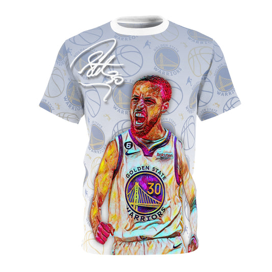 NBA All-Star Steph Curry AOP Graphic Streetwear Tee