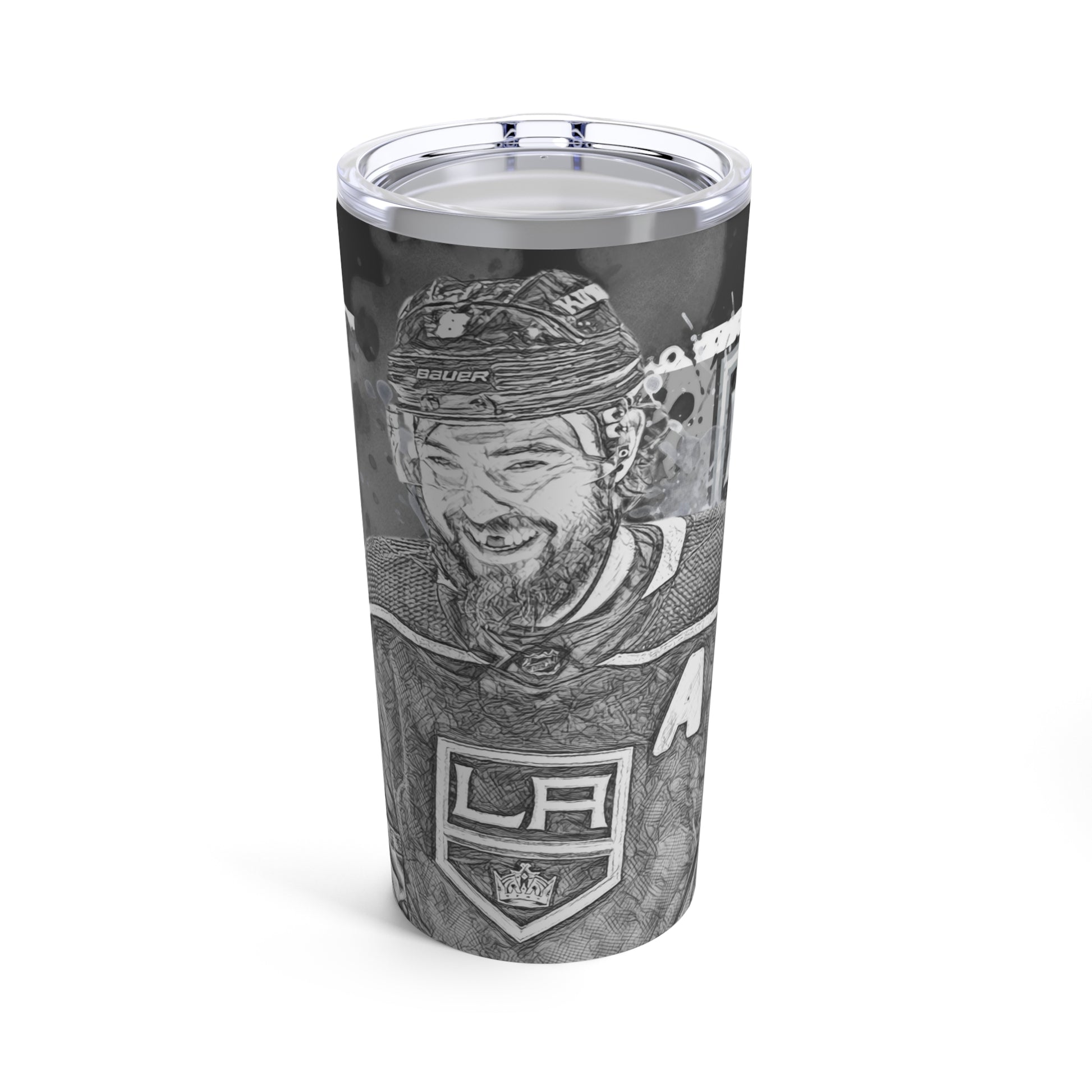 LOS ANGELES KINGS 8 DREW DOUGHTY Tumbler 20oz front