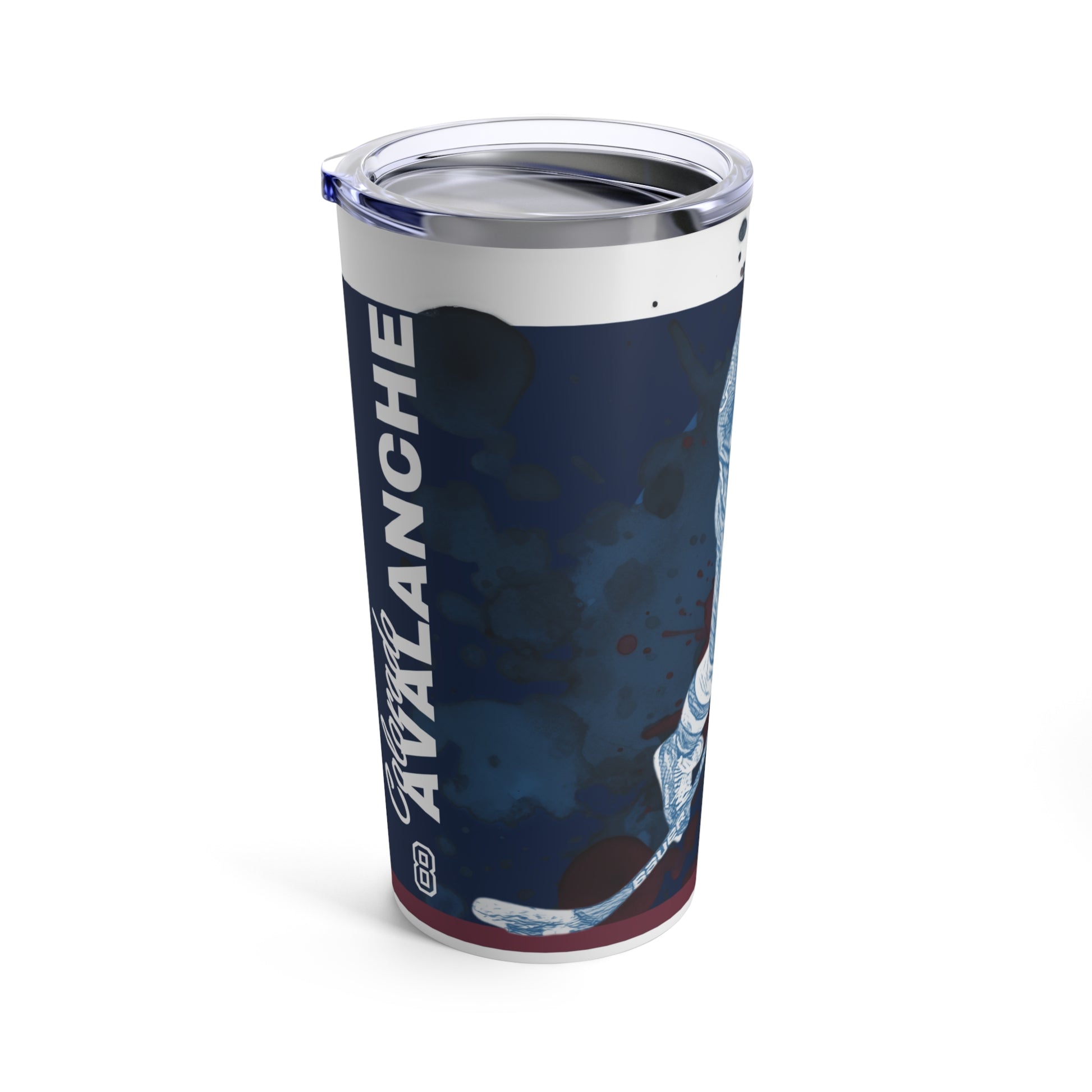 COLORADO AVALANCHE 8 CALE MAKAR Tumbler 20oz left