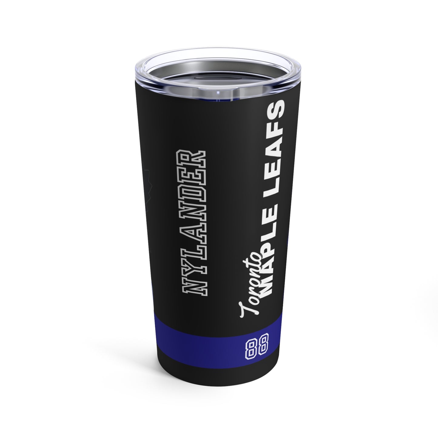 TORONTO MAPLE LEAFS 88 WILLIAM NYLANDER Tumbler 20oz back