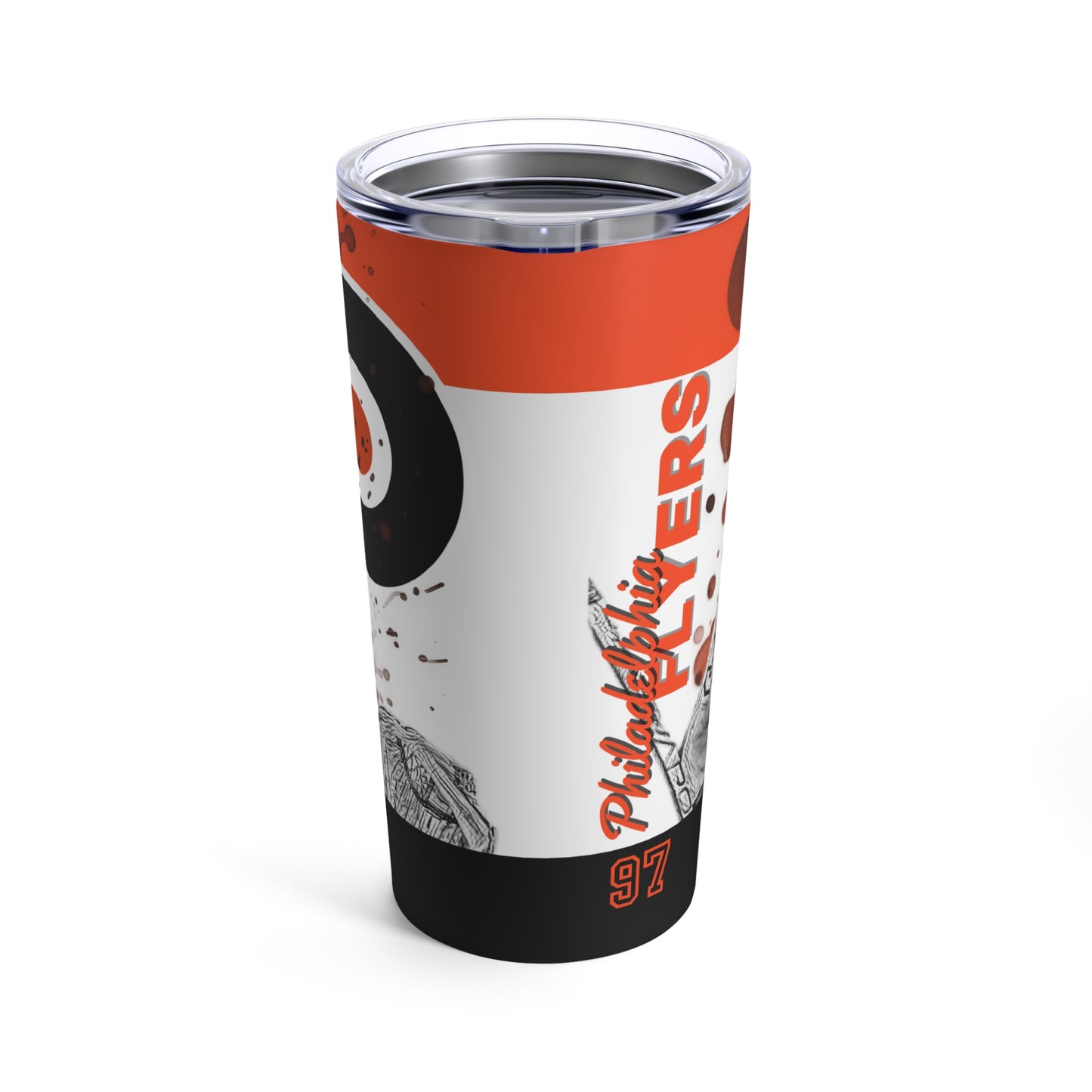 PHILADELPHIA FLYERS 33 SAMUEL ERSSON Tumbler 20oz back