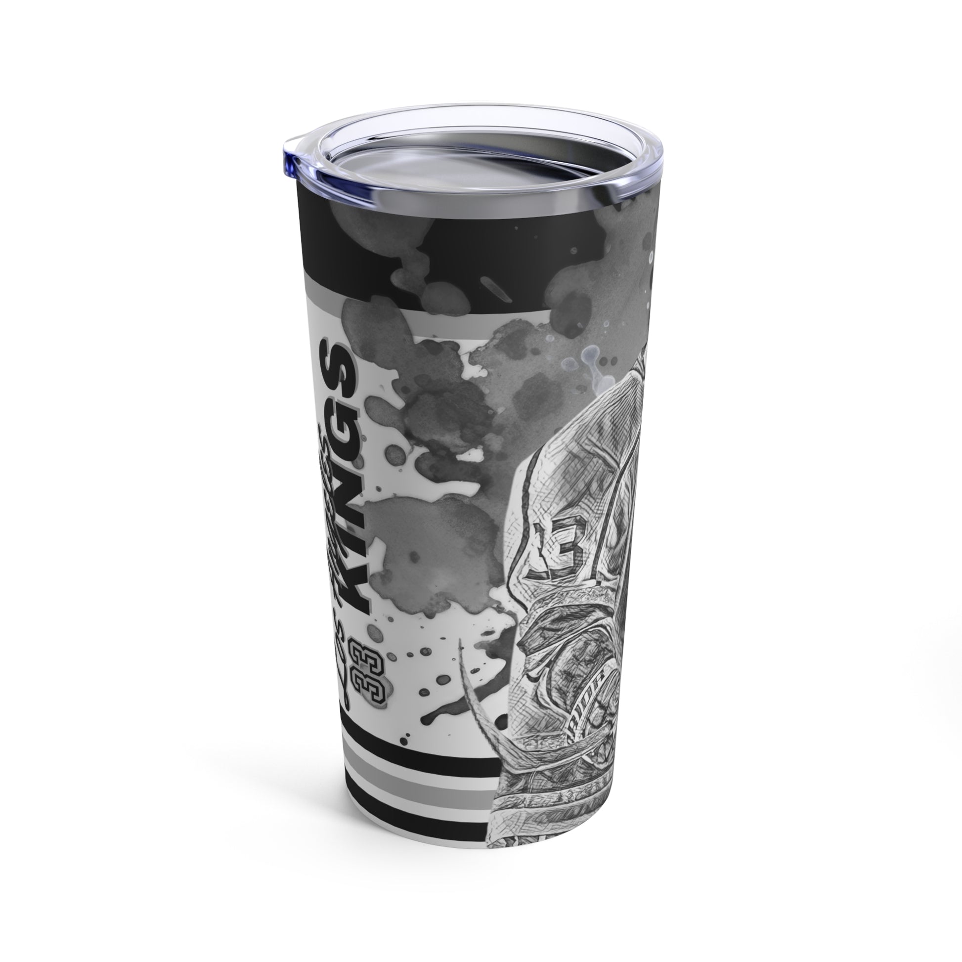 LOS ANGELES KINGS 33 Viktor Arvidsson Tumbler 20oz left