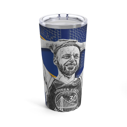 Golden State Warriors 30 Steph Curry Tumbler 20oz