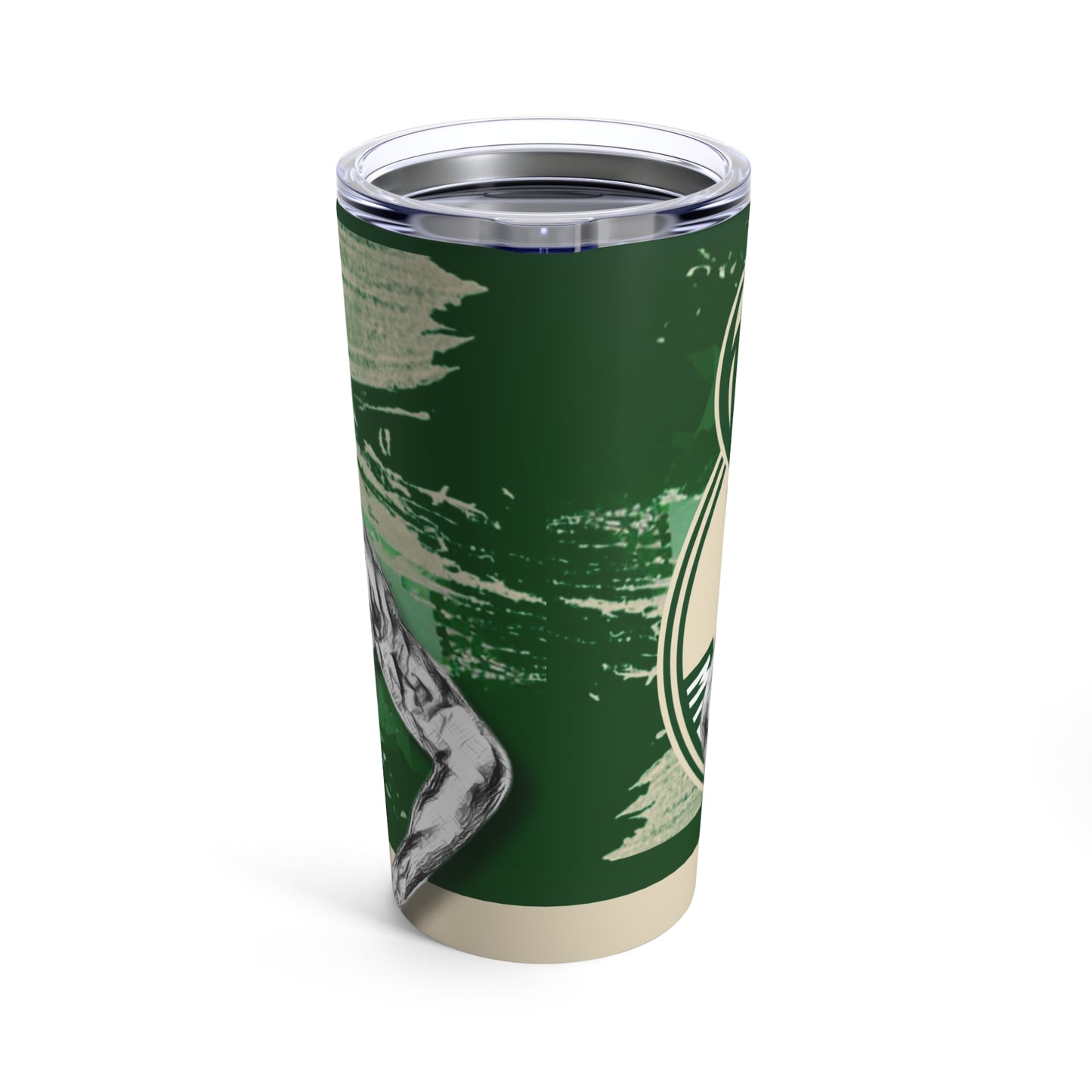 MILWAUKEE BUCKS 21 Patrick Beverley Tumbler 20oz back