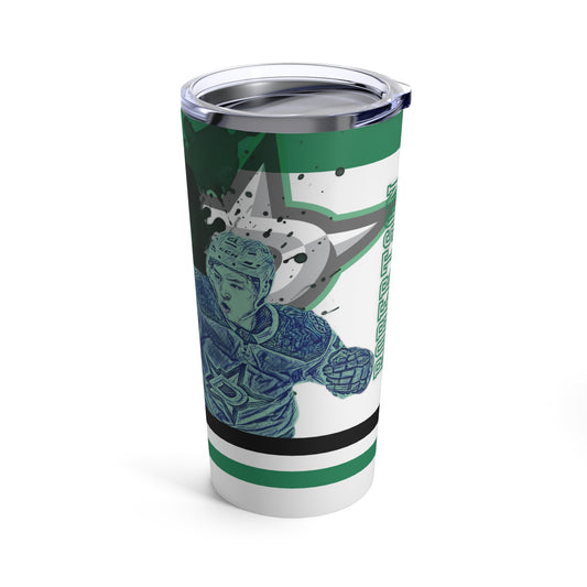 DALLAS STARS 21 JASON ROBERTSON Tumbler 20oz front